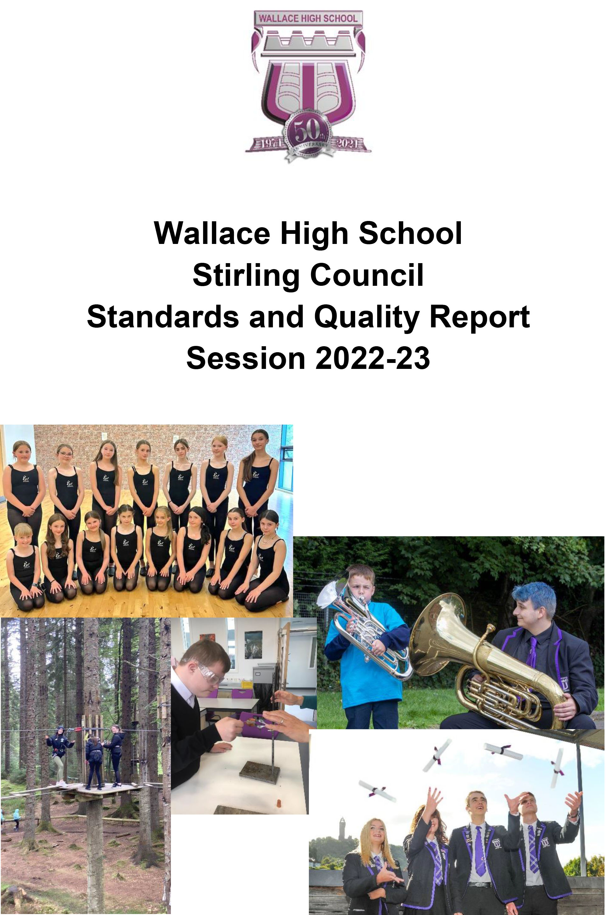Standards and Quality Report    Wallace High School 2022 23 1